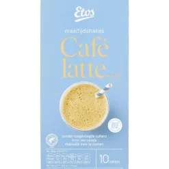Etos Maaltijdshake Café Latte 10 sachets