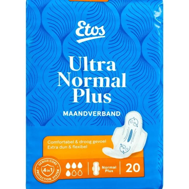 Etos Maandverband Ultra Normaal Plus 20 stuks