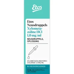 Etos Neusdruppels Xylometazoline HCl 1 MG/ML