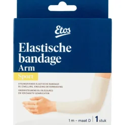 Etos Sport Elastische Bandage Arm Wit