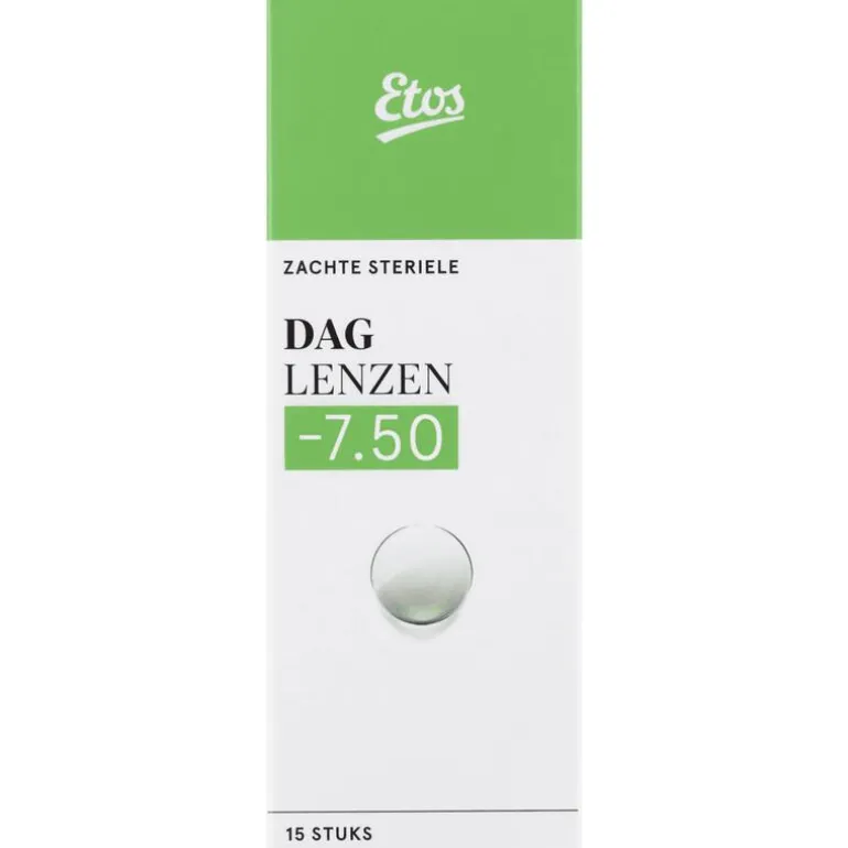 Etos Zachte Daglenzen -7,5 15 stuks