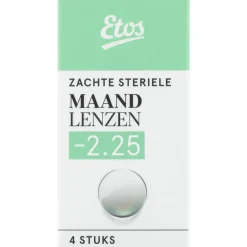 Etos zachte maandlenzen -2.25 4st