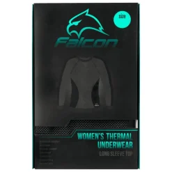 Falcon Thermoshirt Dames Antraciet XL