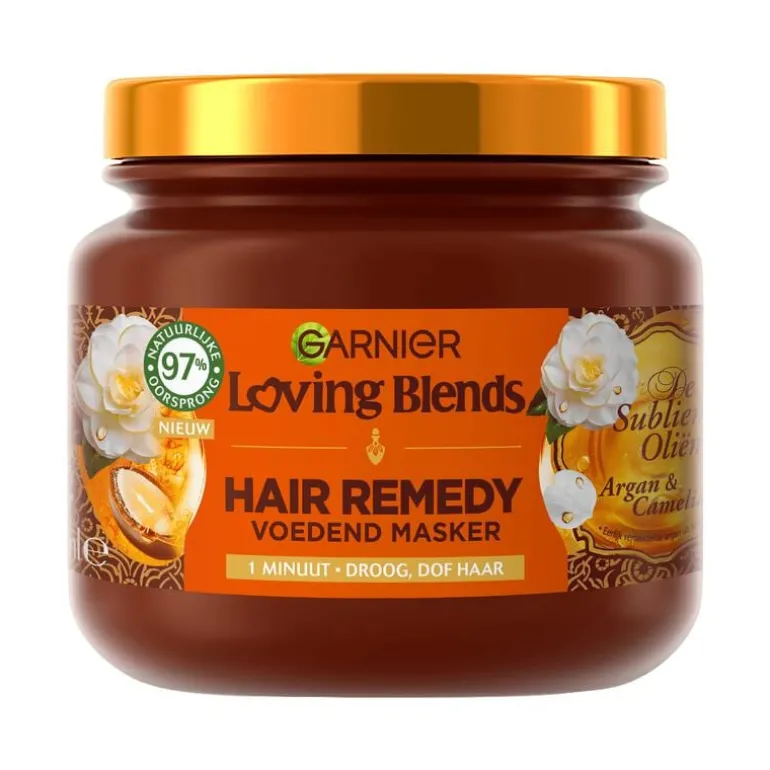 Garnier Loving Blends Argan Camelia Haarmasker 340 ML