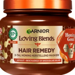 Garnier Loving Blends Honing Goud Haarmasker 340 ML