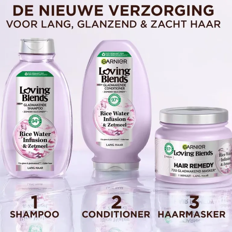Garnier Loving Blends Rice Water Infusion & Zetmeel Conditioner 250 ML