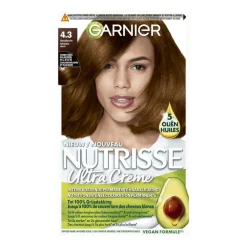 Garnier Nutrisse Crème Permanente Haarverf 4.3 Goud Middenbruin
