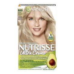 Garnier Nutrisse Crème 9.13 Zeer Licht Goud Asblond Haarverf