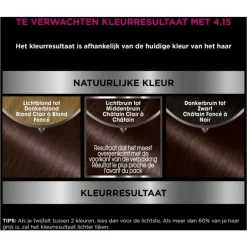 Garnier Olia Permanente Haarverf 4.15 IJs-Kastanjebruin