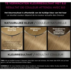 Garnier Olia Permanente Haarverf 8.0 Licht Blond