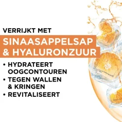 Garnier SkinActive Hydra Bomb Oog Sheet Masker Sinaasappel + Hyaluron