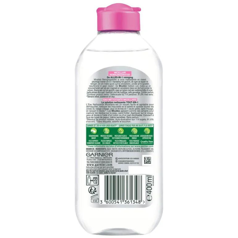 Garnier SkinActive Micellair Reinigingswater Gevoelige Huid 400 ML