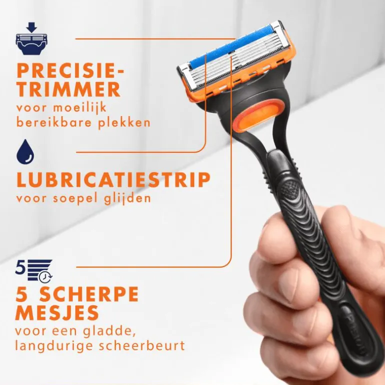 Gillette Fusion5 Navulmesjes 16 Stuks