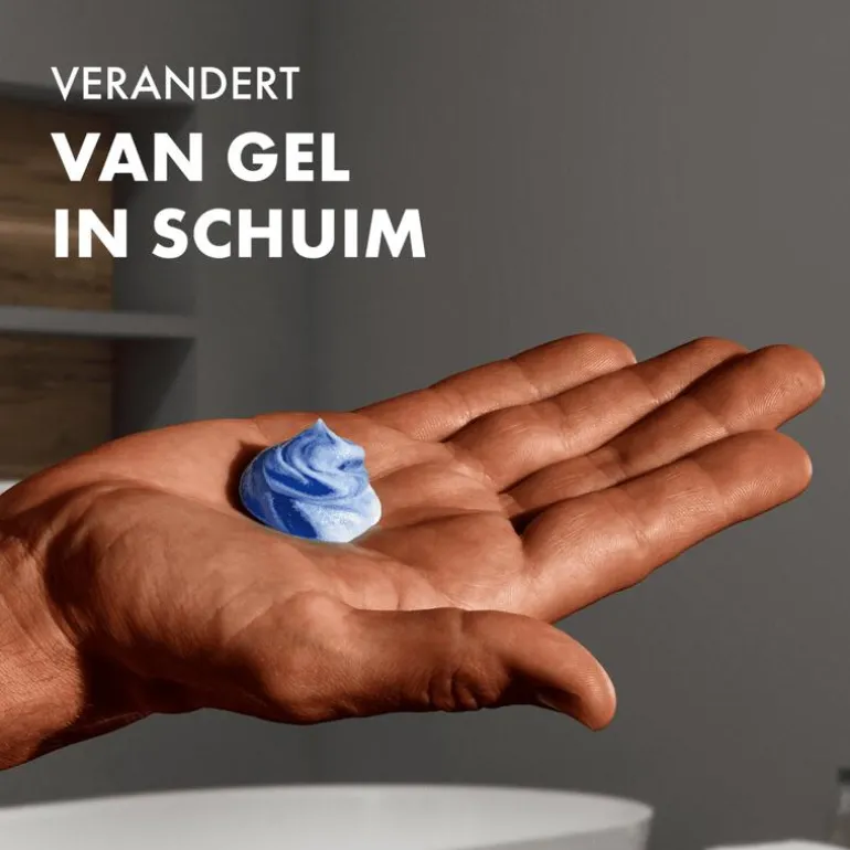Gillette Fusion Scheergel Gevoelige Huid 200 ML 2 Stuks