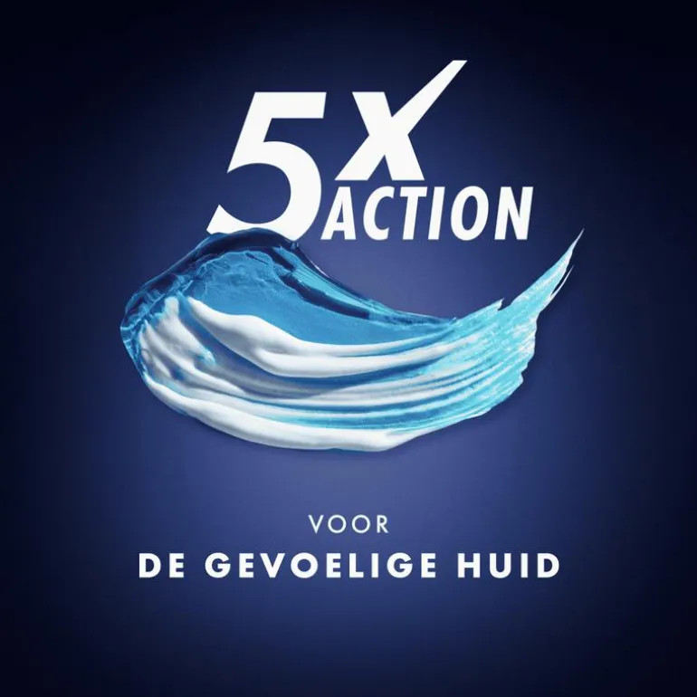 Gillette Fusion Scheergel Gevoelige Huid 200 ML 2 Stuks
