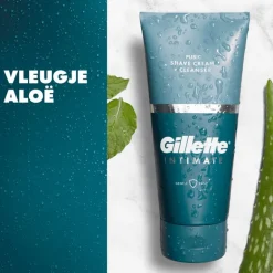 Gillette Intimate 2-In-1 Scheercrème & Reiniger Voor Intieme Zone 177 ML