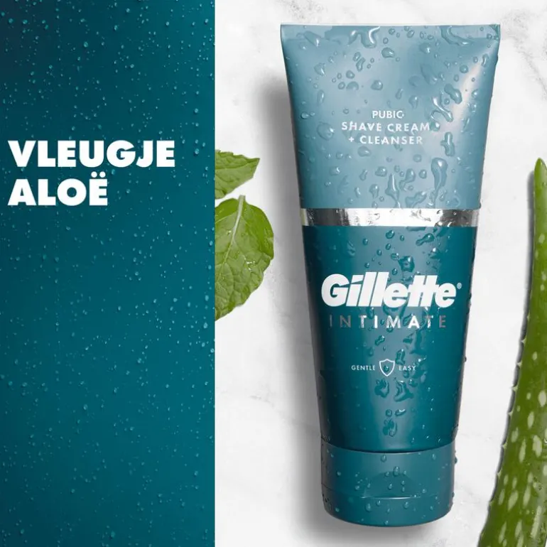 Gillette Intimate 2-In-1 Scheercrème & Reiniger Voor Intieme Zone 177 ML
