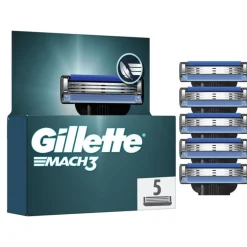 Gillette Mach3 Navulmesjes 5 Stuks
