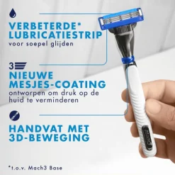 Gillette Mach3 Turbo Navulmesjes 12 Stuks