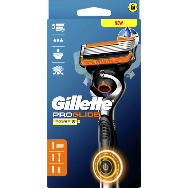 Gillette ProGlide Power Scheersysteem Met 1 Navulmesje