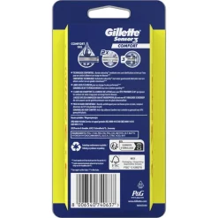 Gillette Sensor3 Comfort Wegwerpmesjes 4+2 stuks
