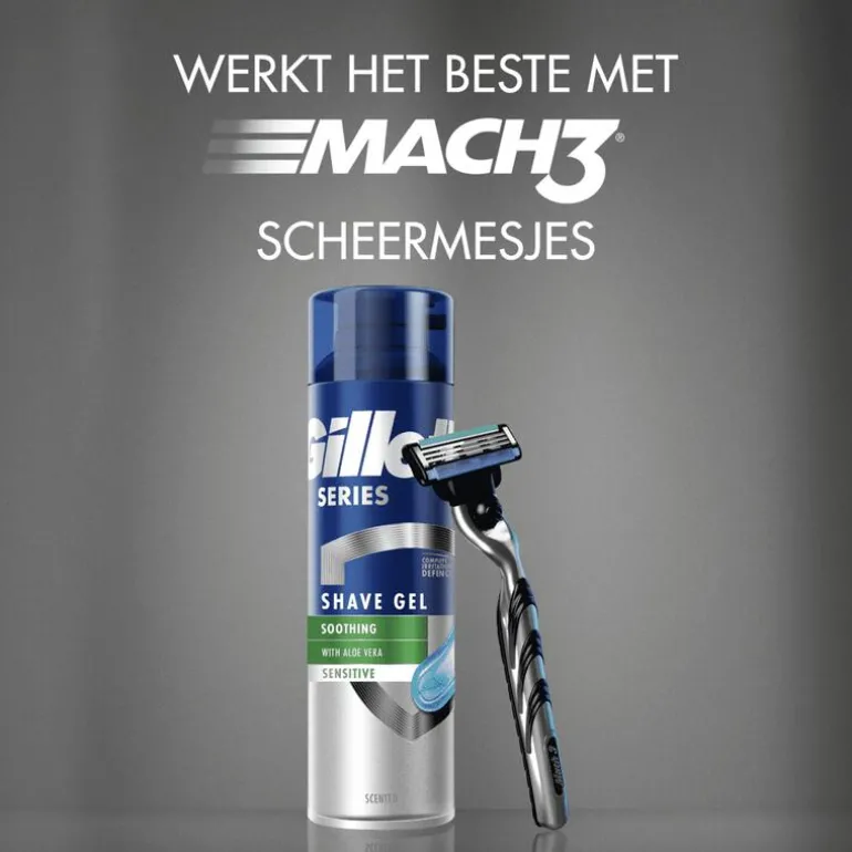 Gillette Series Verzachtende Scheergel 200 ML