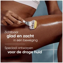 Gillette Venus Comfortglide Luipaard Navulmesjes - 3 Stuks