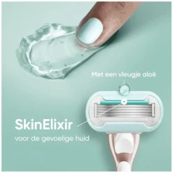Gillette Venus Deluxe Smooth Sensitive Navulmesjes 3 Stuks