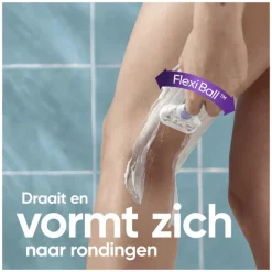 Gillette Venus Deluxe Smooth Swirl Extra Glad Scheersysteem 5 Blades
