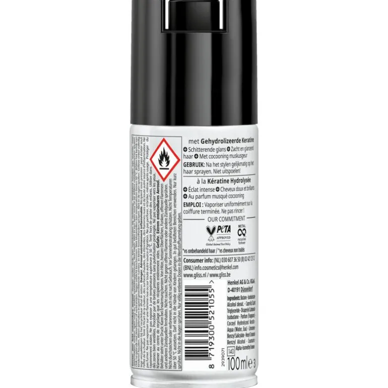 Gliss Kur brilliant tonic droog beschadigd haar