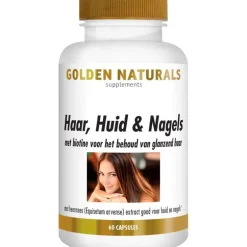 Golden Naturals Haar Huid & Nagels Capsules 60 stuks