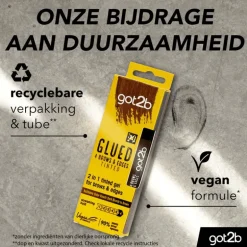 Got2B Glued 4 Brows & Edges Donkerbruin 16 ML