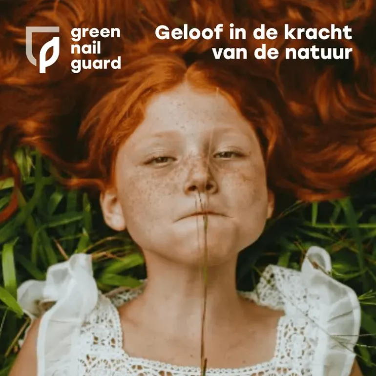 Green nail guard anti-nail bite