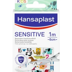 Hansaplast Sensitive Kids 1M X 6CM