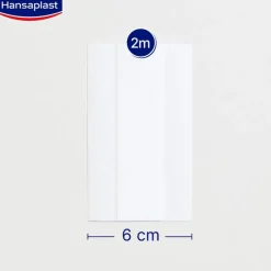 Hansaplast Sensitive Pleisterstrip 2 M x 6 CM