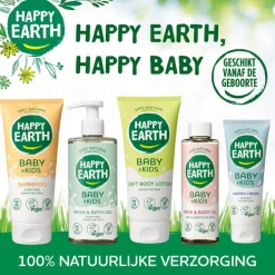 Happy Earth Zeepvrije Shampoo Baby & Kids 200 ml