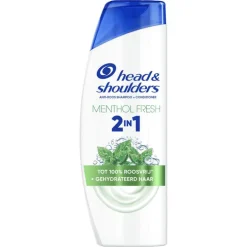 Head & Shoulders Menthol Fresh 2in1 Anti-Roos Shampoo & Conditioner 300 ML