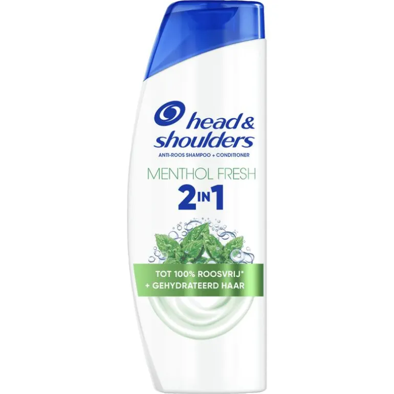 Head & Shoulders Menthol Fresh 2in1 Anti-Roos Shampoo & Conditioner 300 ML