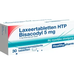 Healthypharm Laxeertabletten bisacodyl 5mg 30 stuks