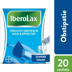 Iberolax verlicht obstipatie effectief 20 sachets