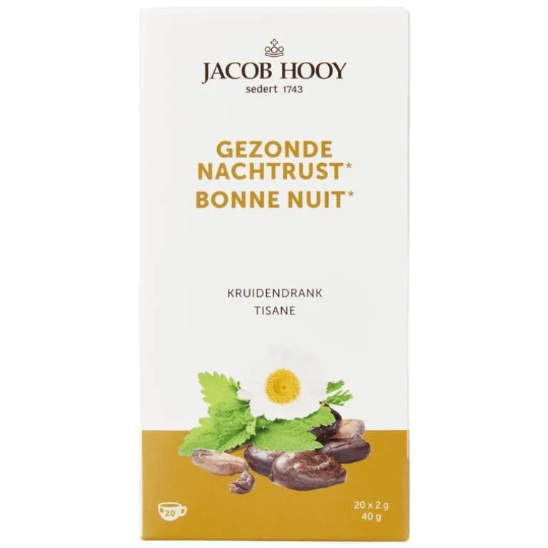 Jacob Hooy Theezakjes Gezonde Nachtrust 20 stuks