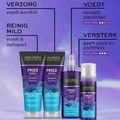John Frieda Frizz Ease Dream Curls Air Dry Waves Styling Foam 150 ML