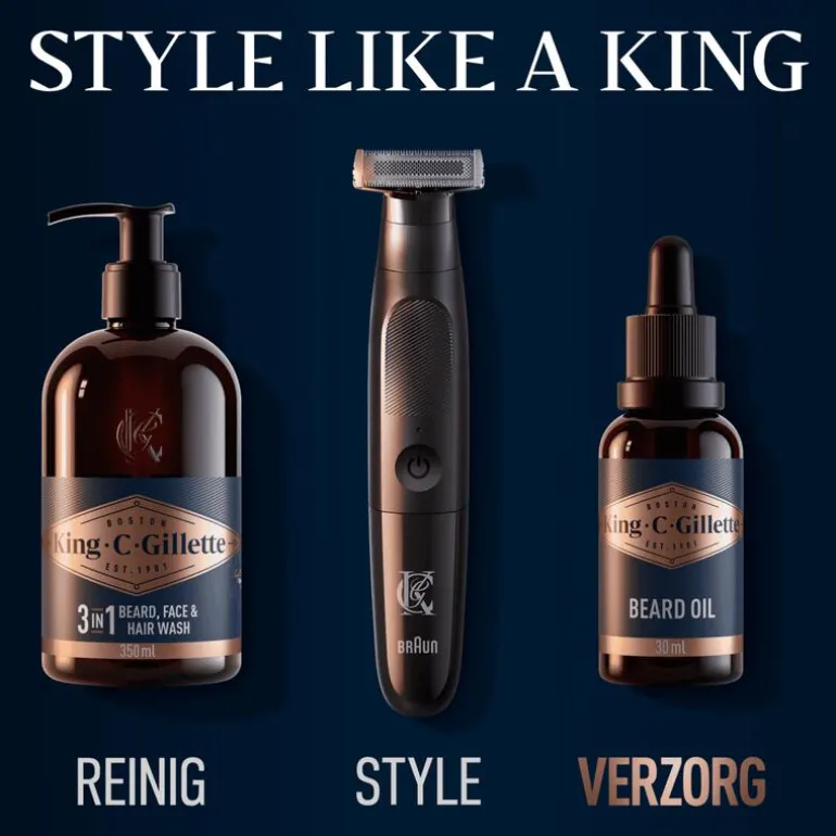 King C. Gillette Baardolie 30 ML