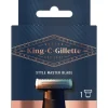King C. Gillette Style Master Scheerapparaat Navulmesje 1 Stuk