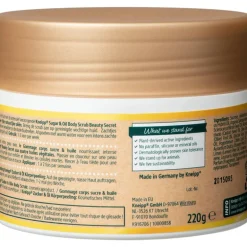 Kneipp Beauty Secret Sugar & Oil Body Scrub 220 gr