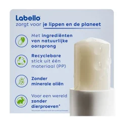 Labello Hydro Care Lippenbalsem 24u Hydratatie SPF15 1 Stuk