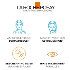 La Roche-Posay Anthelios Onzichtbare Zonnefluide Getint SPF50+ 50 ML