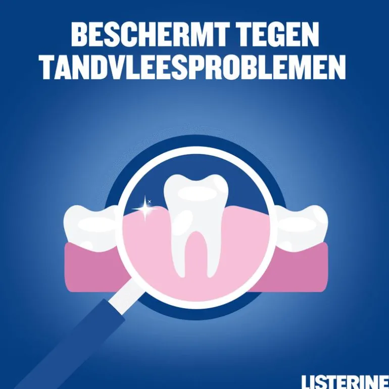 Listerine® Total Care Bescherming Tegen Tandsteen Mondspoeling - 500ML
