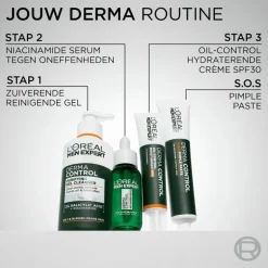L'Oréal Men Expert Derma Control Dagcrème SPF30 40 ML