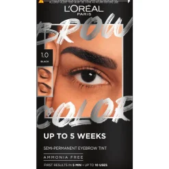 L'Oréal Paris Brow Color wenkbrauwverf 1.0 Black 30ML